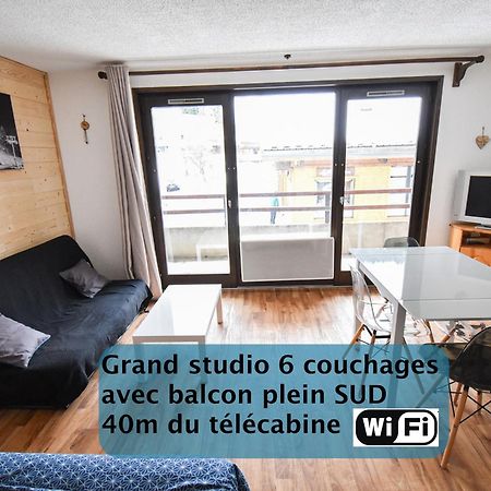 Le Relai S34 - Grand et lumineux studio avec coin montagne 4-6 pers, 50m des pistes, grand balcon exposé SUD, DRAPS NON COMPRIS Saint-Jean-dʼAulps Exterior foto