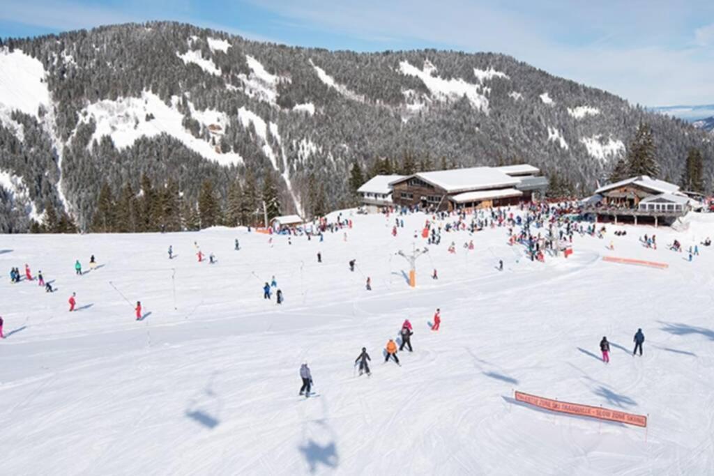 Le Relai S34 - Grand et lumineux studio avec coin montagne 4-6 pers, 50m des pistes, grand balcon exposé SUD, DRAPS NON COMPRIS Saint-Jean-dʼAulps Exterior foto