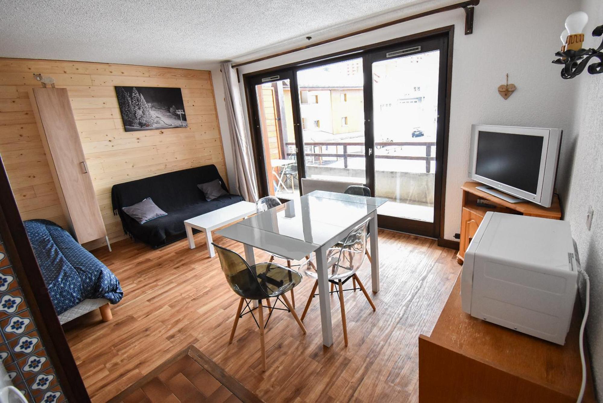 Le Relai S34 - Grand et lumineux studio avec coin montagne 4-6 pers, 50m des pistes, grand balcon exposé SUD, DRAPS NON COMPRIS Saint-Jean-dʼAulps Exterior foto